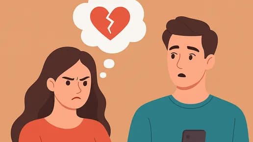 Ревность и недоверие | Постоянная ревность к партнёру, проверки, страх обмана