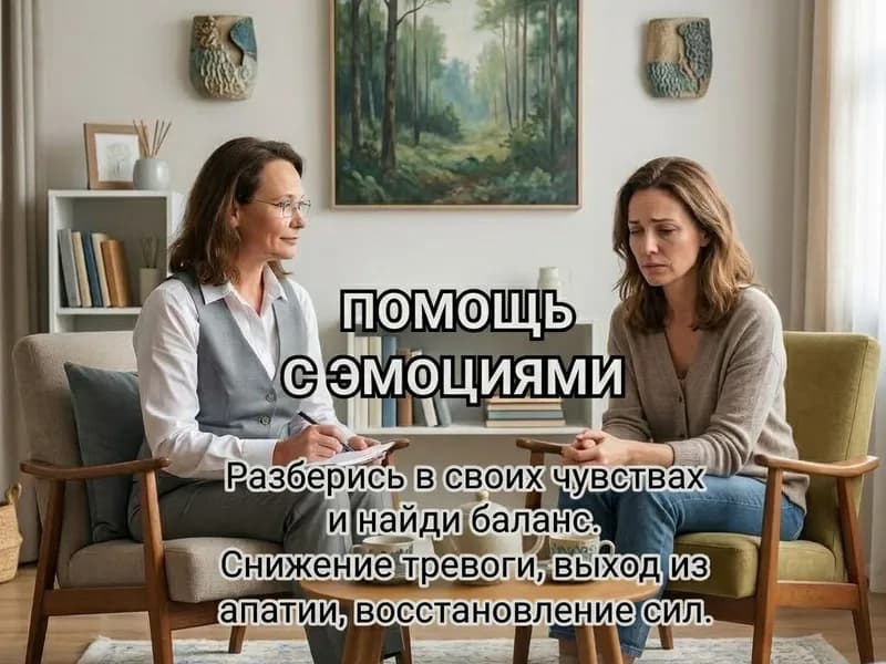 Помощь с эмоциями: стрес,тревога, апатия, потеря смысла, выгорание, не знаю чего хочу, поиск предназначения.